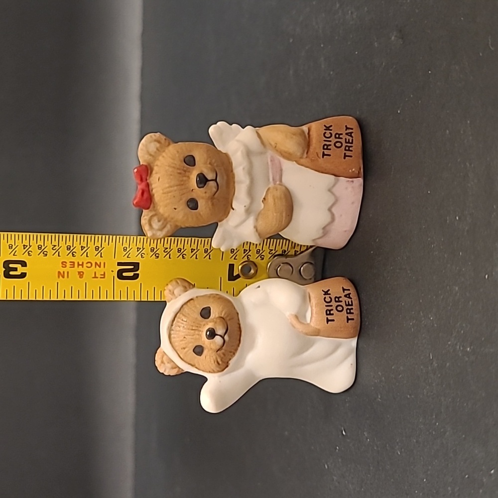 Set of 4 Homco Halloween Bears - Picture 13 of 15
